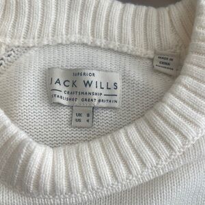 Jack Wills Ivory Knit Sweater
